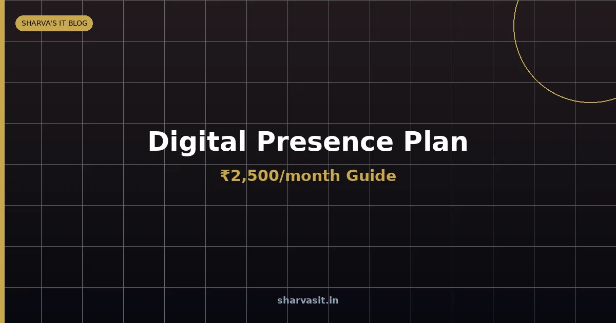 Digital Presence Plan for Karnataka Businesses